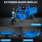 60-70Km 1000W Electric Cargo Tricycle Truck Simple Tricycle,Load Capacity 500Lbs